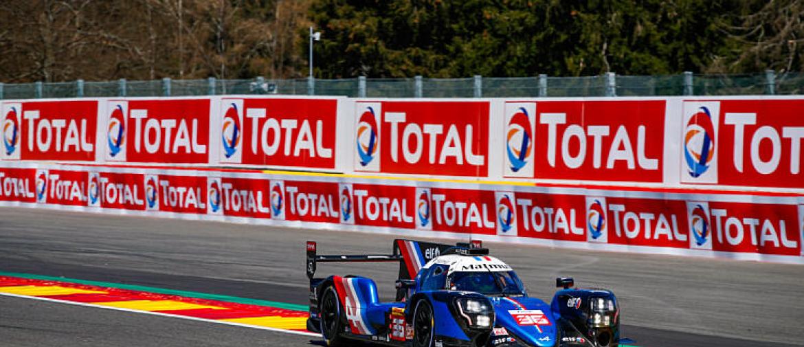 Alpine ELF Matmut tooks second place at Spa-Francorchamps